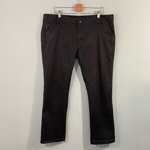 Barabas Italy Men's Brownish Green Handcrafted Straight Leg Pants Size 40